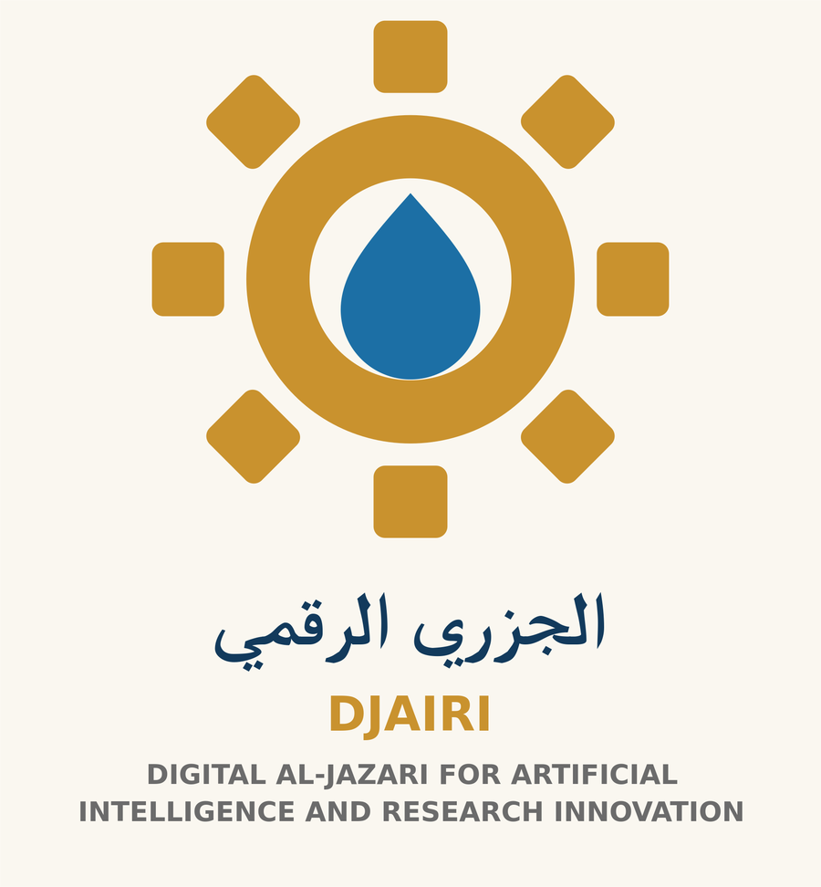 Official logo of Digital Al-Jazari for Artificial Intelligence and Research Innovation (DJAIRI)